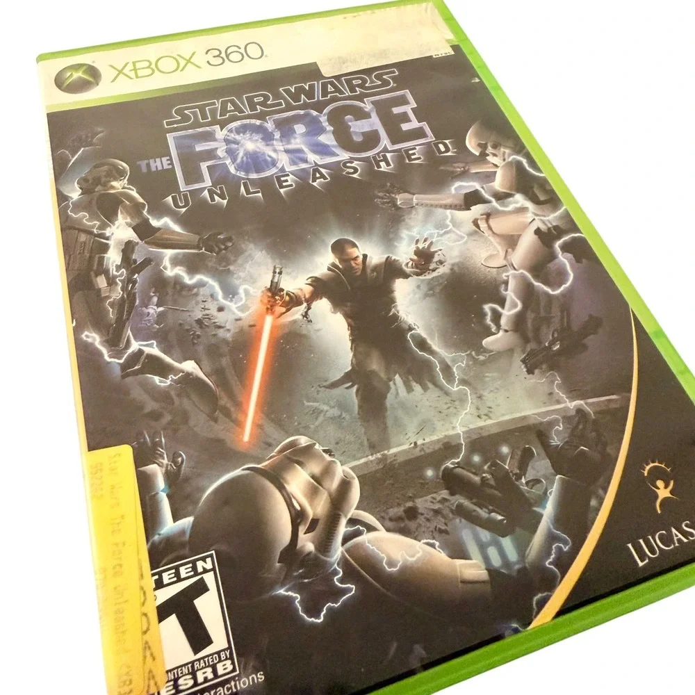 Star Wars The Force Unleashed‎ Xbox 360 Action Game LucasArts Used